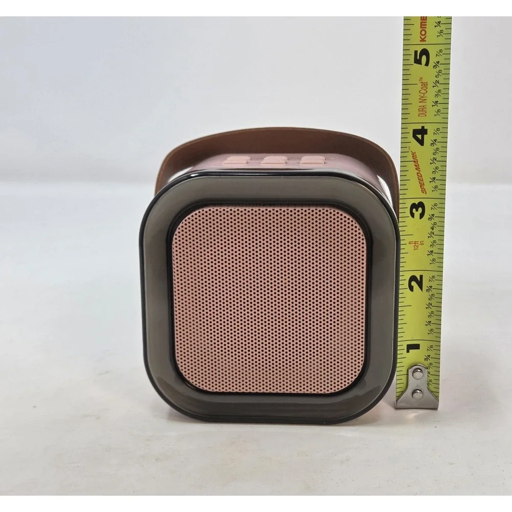 Pink Bluetooth Karaoke Speaker Only - Tested & Works